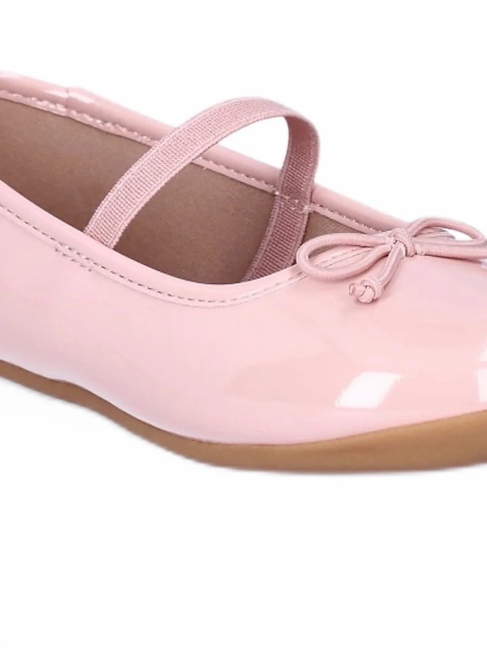 wonder nation Pink Patent Mary Jane Ballet Flat with Bow